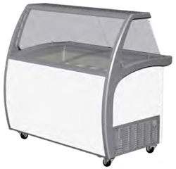 Exquisite SD415S2 Nine Tubs Ice Cream Scooping Freezer