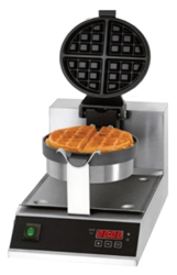 Benchstar WB-03D Cast Iron Round Rotating Waffle Makers