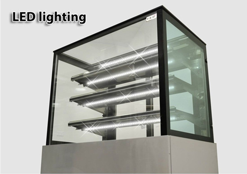 Bonvue SL880V 2000mm Deluxe Cake Display with 3 Shelves