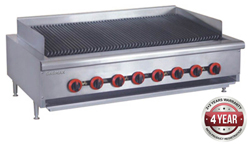 Gasmax QR-48E Gas Char Grill top 8 burner