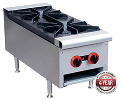 Gasmax RB-2E 800 Series Gas 2 Open Burner Cook top