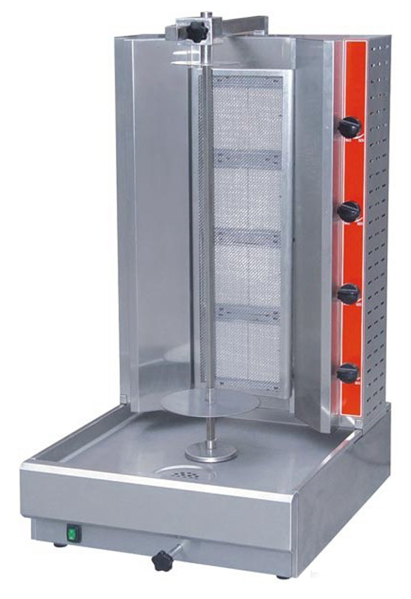 Gasmax RG-2 4 Burner Gas Doner Kebab Unit