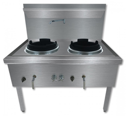 Gasmax WW-2N 2 Hole Waterless Gas Wok Burner