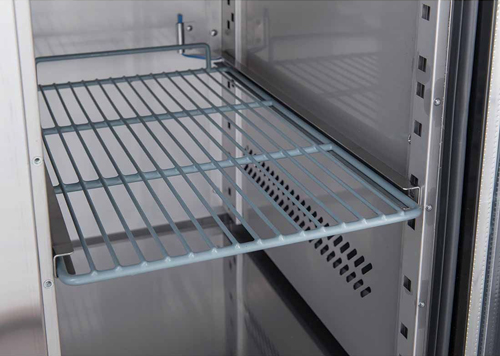 FED-X XUB7C22G4V SS 4 Door Bench Fridge