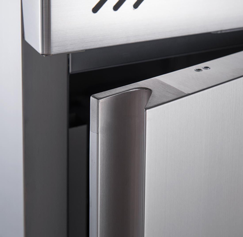 FED-X XURF650SFV 650L SS 1 Door Upright Freezer
