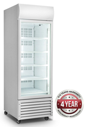 Thermaster LG-370GT Tropicalised 1 Glass Door Upright Display Fridge