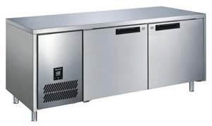 Glacian BCS71815  Stainless Steel 2 Door Fridge 760mm Deep