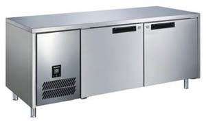 Glacian BCS71815 Stainless Steel 2 Door Fridge 760mm Deep