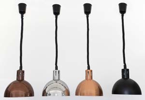 Ice HLD0003C Heat Lamp Copper Saturn