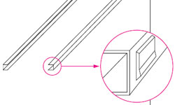 Everlasting XGEL0001 Gelato Storage Freezer Shelf Guides