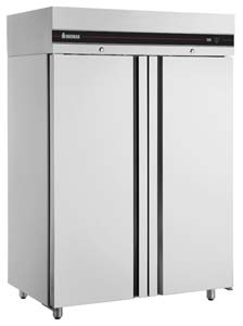 Inomak UFI1140SL Double Door Slimline Upright Fridge