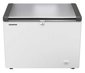 Liebher EFL3056 Stainless Steel Flip Lid Chest Freezer