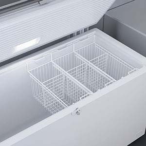 Liebher EFL4656 Stainless Steel Flip Lid Chest Freezer