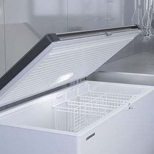 Liebher EFL4656 Stainless Steel Flip Lid Chest Freezer