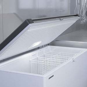 Liebherr EFL3056 Stainless Steel Flip Lid Chest Freezer