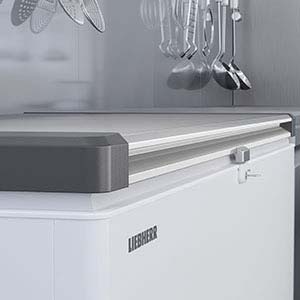 Liebherr EFL3056 Stainless Steel Flip Lid Chest Freezer