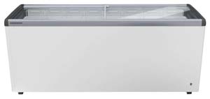 Liebher EFL6056 Stainless Steel Flip Lid Chest Freezer