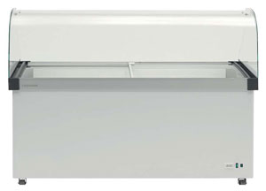 Liebherr EFI 4853 Curved Glass Chest Freezer