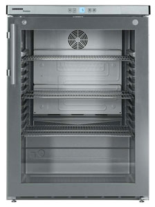 Liebherr FKUV 1663 Under Bench SS Glass Door Bar Fridge