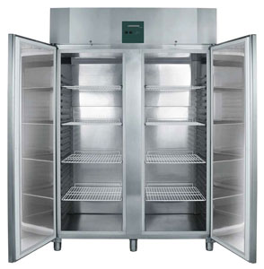 Liebherr GKPV 1470 2 Door Upright SS Food Service Fridge