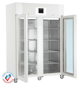 Liebherr LKPV 1423 2 Glass Door Upright Laboratory Fridge