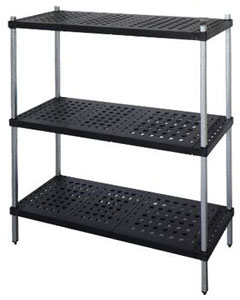 Mantova 3TSPA6045 3 Tier ABS Real Tuff Shelving