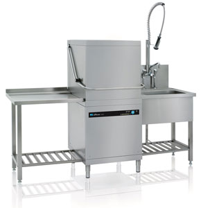 Meiko UPster H 500 Pass Through Restaurant Dishwasher