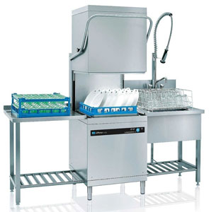 Meiko UPster H 500 Pass Through Restaurant Dishwasher