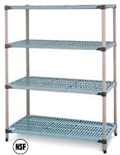 Metro MaxQ-4T74-1824 4 Tier Mat Shelving