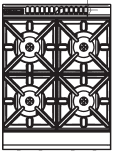 Blue Seal G514D-LS Gas 4 Burner Cooktop
