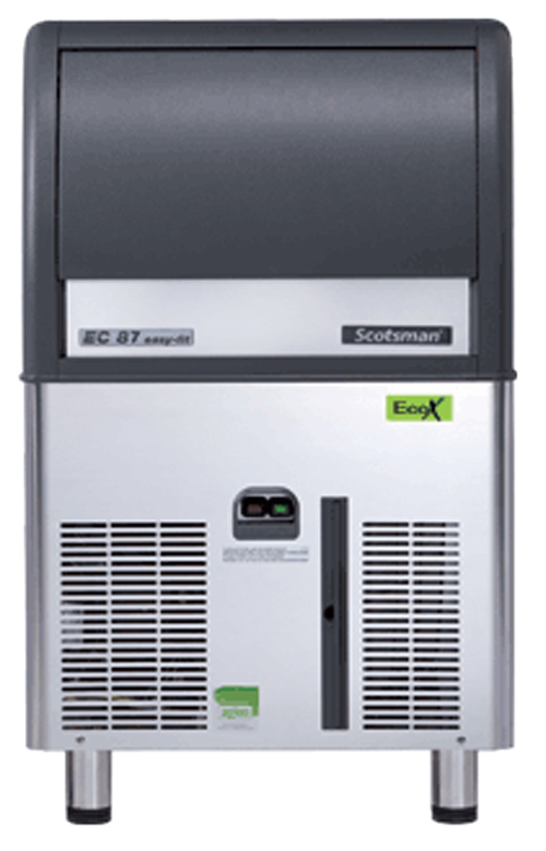 Scotsman ECS 87 AS OX EcoX & SafeX Small Gourmet Cube Ice Maker with Drain Pump