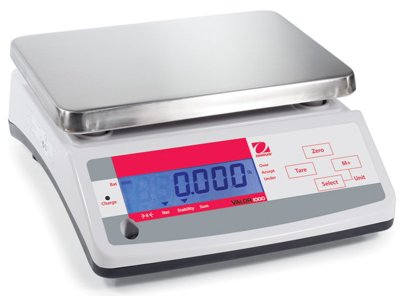 OHAUS Valor 1000-15 15kg x 2g Bakers Scales