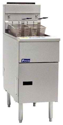 Pitco SG14TS Solstice Series Split Pot Fryer