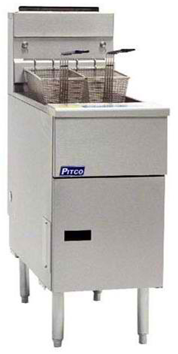 Pitco SG14TS Solstice Series Spit Pot Fryer