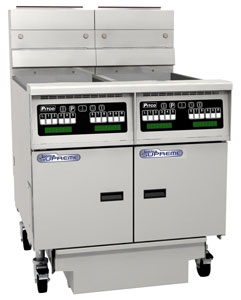 Pitco SSH55-C/FD/FF Solstice 4 Basket Fryer Computer Control And Filtration