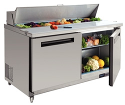 Polar GD883-A 2 Door Prep Table