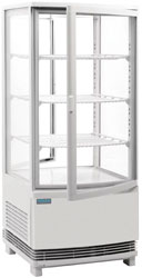 Polar CB507-A 86L Curved Glass Chilled Display Cabinet