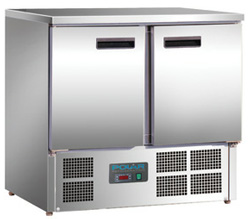 Polar U636-A 2 Door Counter Refrigerator