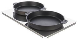 Rational 60-73-287 Large (25cm) Roasting and Baking Pan Set of 2