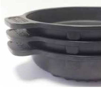 Rational 60-73-287 Large (25cm) Roasting and Baking Pan Set of 2