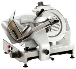 Boston MG350 INOX Washdown Heavy Duty Gear Driven Semi Auto Meat Slicer