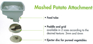 Robot Coupe 3mm Mashed Potato Attachment