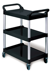 Rubbermaid 3424 Service Cart - FG342488BLA