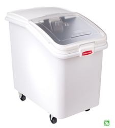 Rubbermaid 3603 ProSave Mobile Ingredient Bin - FG360388WHT