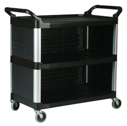 Rubbermaid 4093 Xtra Utility Cart - FG409300BLA