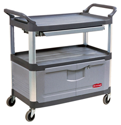 Rubbermaid 4094 Xtra Instrument Cart - FG409400GRAY