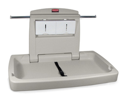 Rubbermaid 7818 Horizontal Baby Change Station - FG781888LPLAT