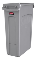 Rubbermaid Slim Jim 87 Ltr Waste Container - FG354060GRAY