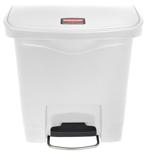 Rubbermaid 15L Slim Jim Resin Front Step-on Containers - 1883554