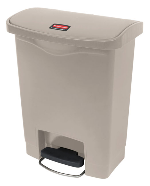 Rubbermaid 30L Slim Jim Resin Front Step-on Containers - 1883609